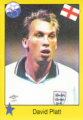 David Platt England samolepka Semic EM 92 #257